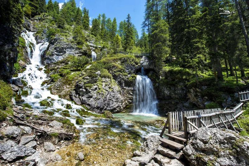 Waterfalls, lakes, rivers and streams