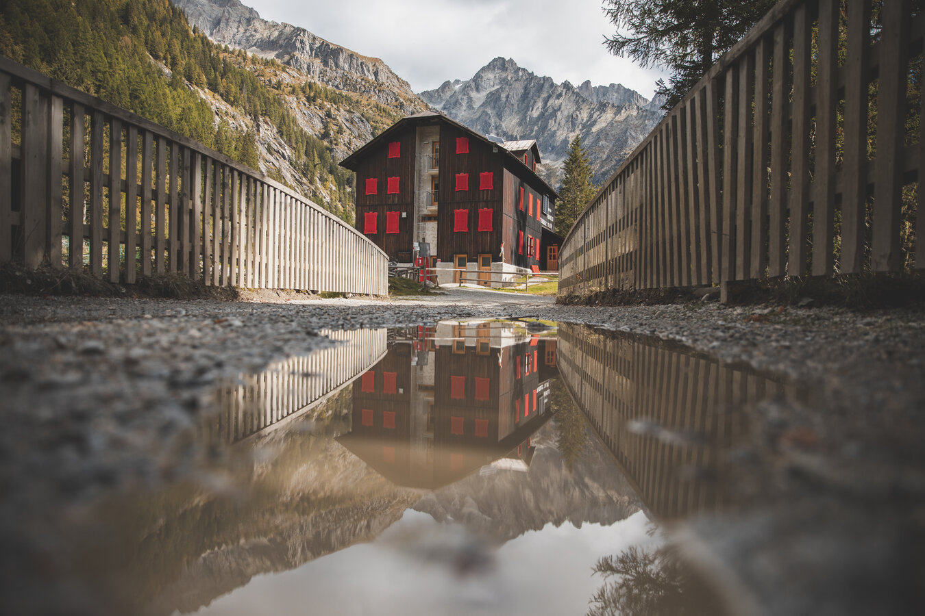 Refuges And Restaurants At High Altitude And In The Park Valleys