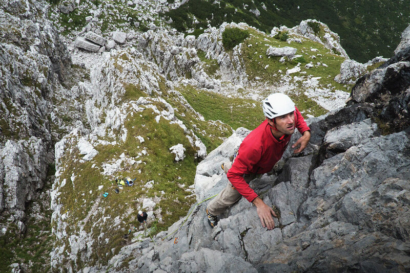 Climbing In Madonna Di Campiglio