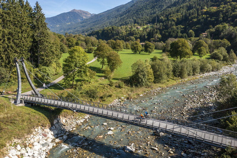 The Cycle Path From The Brenta Dolomites To Lake Idro