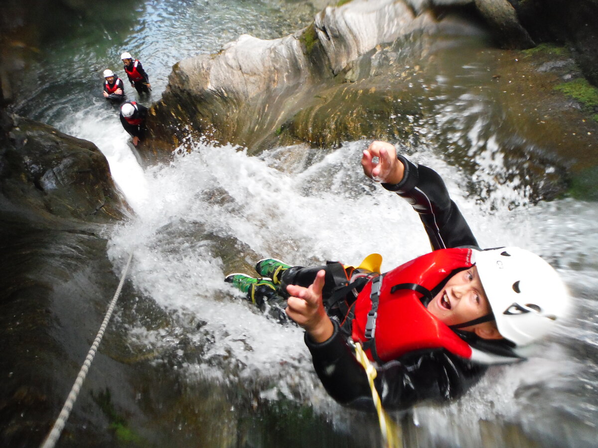 Canyoning Al Rio Roldone