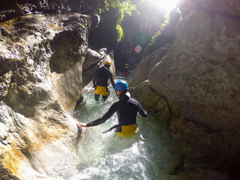 Canyoning In Val Brenta