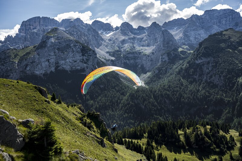 Paragliding In Val Rendena