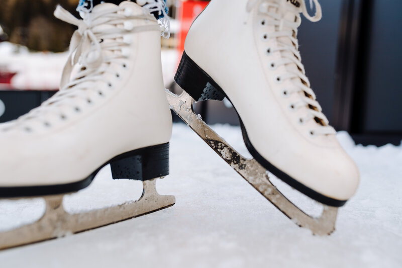 Ice Skating Rink In Pinzolo