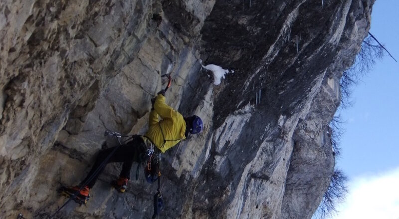 Dry Tooling In Val Daone