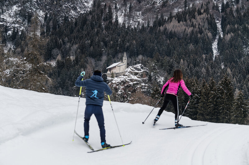 Cross Country Skiing Carisolo