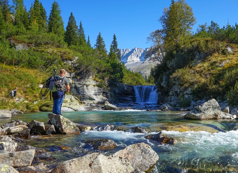 Angeln Im Chiese Fluss