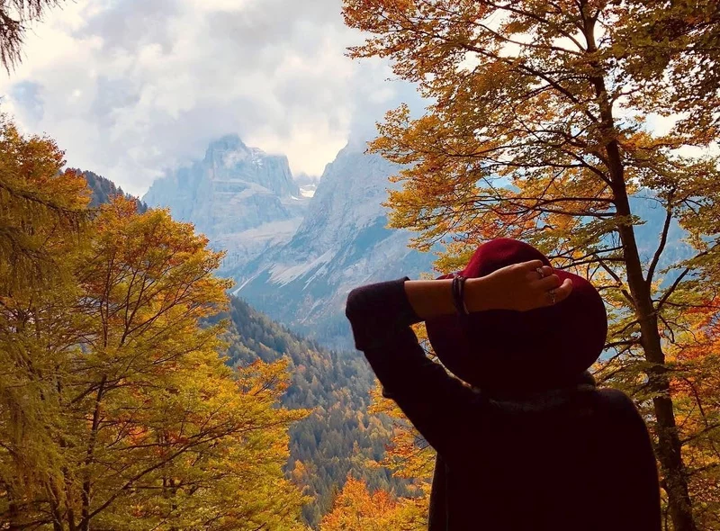 Tour von der Schutzhütte Casinei zu den oberen und mittleren Vallesinella-Wasserfällen