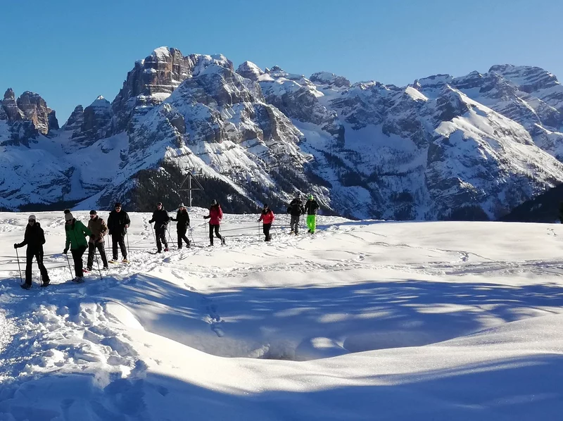 Trail n. 15 Milegna - Strada dei Masi - snowshoeing itinerary
