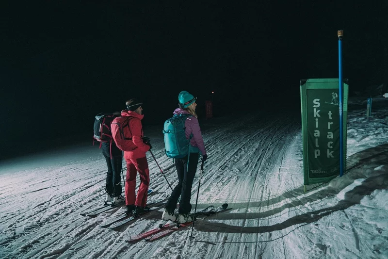 Skialp by night Grostè