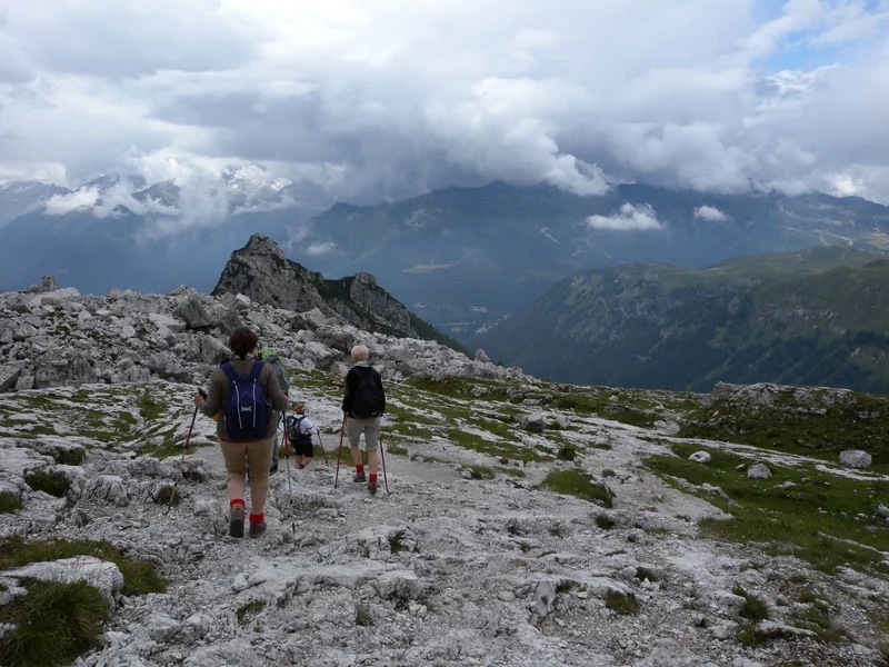 Passo Grostè - Rif. Graffer - Corna Rossa trail – Vallesinella