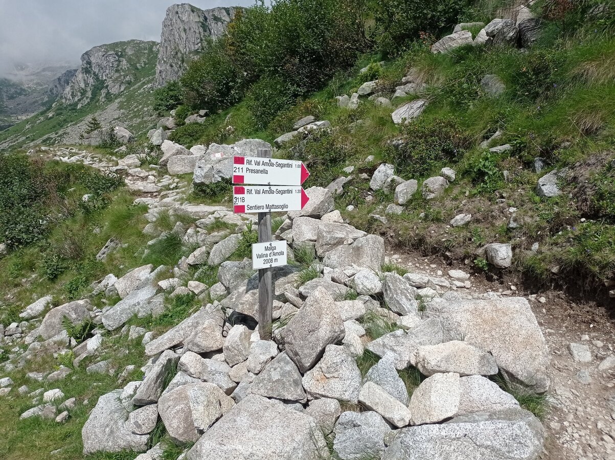 Val d'Amola - Die Via delle Valli