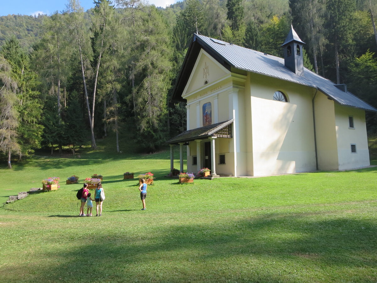 Madonna Del Lares Sanctuary In The Village Of Bolbeno