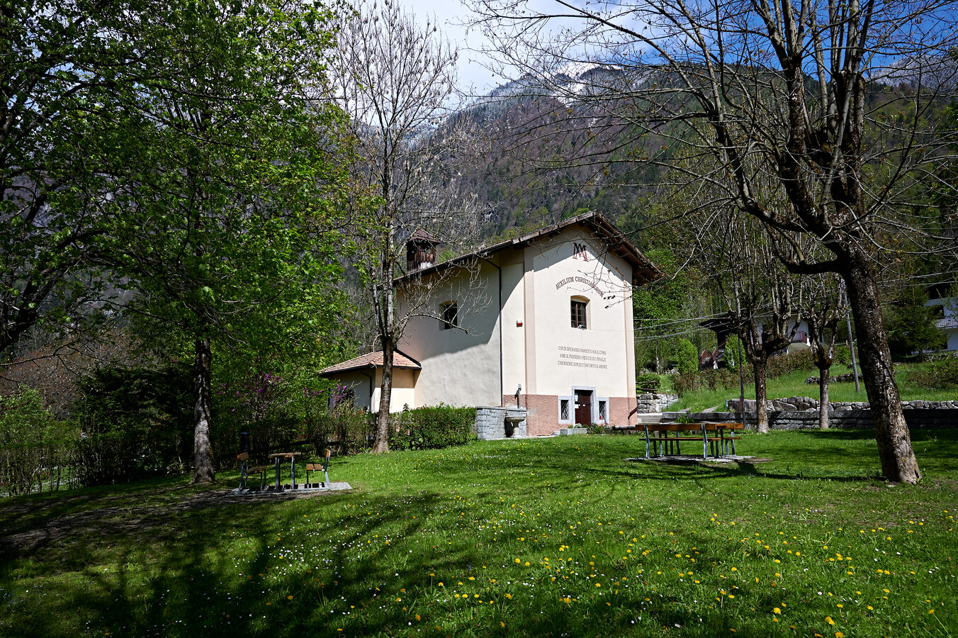 Sanctuary Of The Blessed Virgin In Carisolo